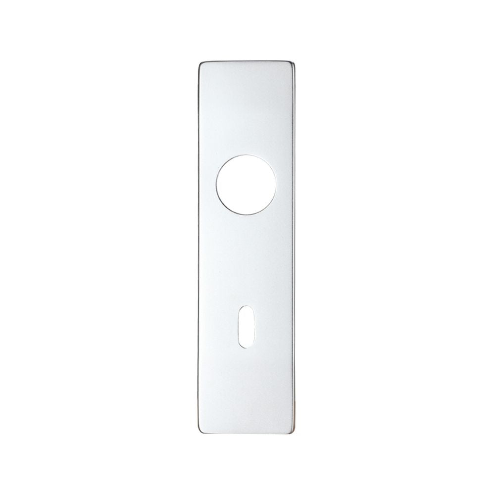 High quality image of the Zoo Hardware - Spare Push on Lock Backplate for Aluminium | Sku. zaa1sa | available to order from Trade Door Handles.