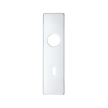 High quality image of the Zoo Hardware - Spare Push on Lock Backplate for Aluminium | Sku. zaa1sa | available to order from Trade Door Handles.