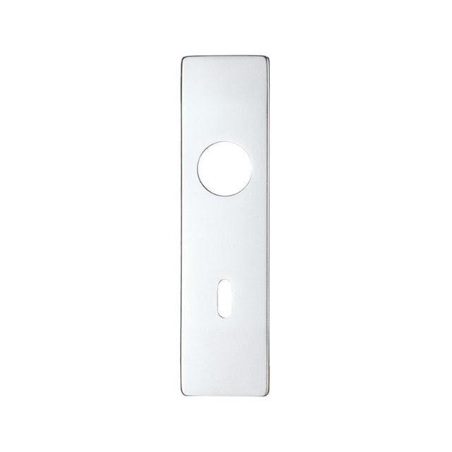 High quality image of the Zoo Hardware - Spare Push on Lock Backplate for Aluminium | Sku. zaa1sa | available to order from Trade Door Handles.