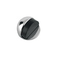 High quality image of the Zoo Hardware - Door Stop - Floor Mounted - Oval 45mm dia. - Polished Chrome | Sku. zab06cp | available to order from Trade Door Handles.