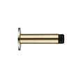 High quality image of the Zoo Hardware - Door Stop - Cylinder with Rose 70mm - Face Fix - Polished Brass | Sku. zab07b | available to order from Trade Door Handles.
