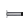 High quality image of the Zoo Hardware - Door Stop - Cylinder - with Rose 76mm - Face Fix - Satin Chrome | Sku. zab07bsc | available to order from Trade Door Handles.