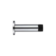 High quality image of the Zoo Hardware - Door Stop - Cylinder c/w Rose 70mm - Polished Chrome | Sku. zab07cp | available to order from Trade Door Handles.