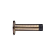 High quality image of the Zoo Hardware - Door Stop - Cylinder c/w Rose 70mm - Bronze | Sku. zab07fb | available to order from Trade Door Handles.