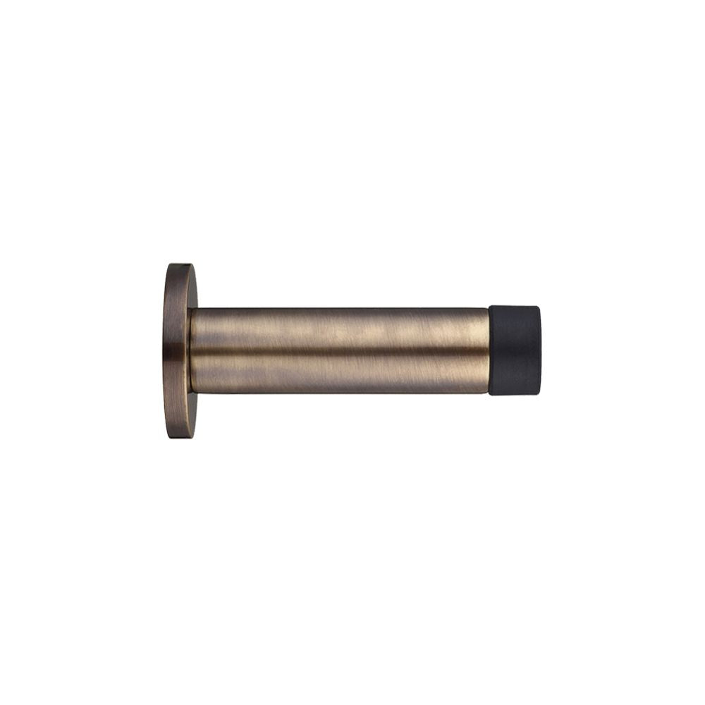 High quality image of the Zoo Hardware - Door Stop - Cylinder c/w Rose 70mm - Bronze | Sku. zab07fb | available to order from Trade Door Handles.