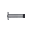 High quality image of the Zoo Hardware - Door Stop - Cylinder c/w Rose 70mm - Satin Chrome | Sku. zab07sc | available to order from Trade Door Handles.