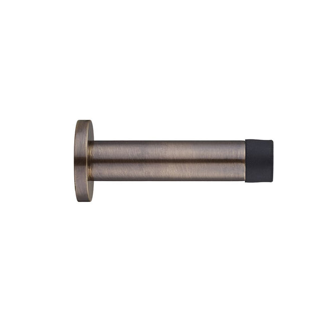 High quality image of the Zoo Hardware - Door Stop - Cylinder c/w Rose 80mm - Bronze | Sku. zab09fb | available to order from Trade Door Handles.