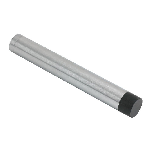 High quality image of the Zoo Hardware - Door Stop - Cylinder without Rose 105mm - Satin Chrome | Sku. zab12sc | available to order from Trade Door Handles.