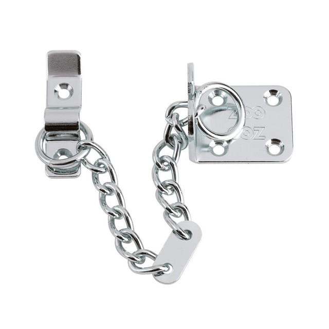 High quality image of the Zoo Hardware - Heavy Duty Door Chain - 200mm Chain Length - Polished Chrome | Sku. zab15cp | available to order from Trade Door Handles.