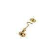High quality image of the Zoo Hardware - Cabin Hook (Lightweight) 3" - Polished Brass | Sku. zab60 | available to order from Trade Door Handles.