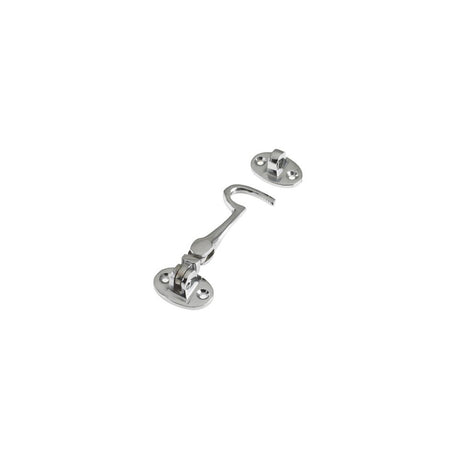 High quality image of the Zoo Hardware - Cabin Hook (Lightweight) 3" - Polished Chrome | Sku. zab60cp | available to order from Trade Door Handles.
