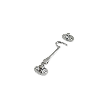 High quality image of the Zoo Hardware - Cabin Hook (Lightweight) 4" - Polished Chrome | Sku. zab61cp | available to order from Trade Door Handles.