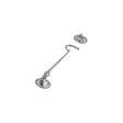 High quality image of the Zoo Hardware - Cabin Hook (HeavyWeight) 6" - Satin Chrome | Sku. zab62sc | available to order from Trade Door Handles.