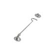 High quality image of the Zoo Hardware - Cabin Hook (Heavyweight) 8" - Satin Chrome | Sku. zab63sc | available to order from Trade Door Handles.