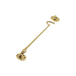 High quality image of the Zoo Hardware - Cabin Hook (Heavyweight) 10" - Polished Brass | Sku. zab64 | available to order from Trade Door Handles.