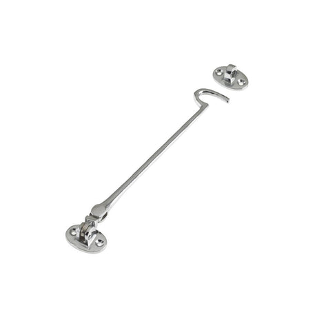 High quality image of the Zoo Hardware - Cabin Hook (Heavyweight) 10" - Polished Chrome | Sku. zab64cp | available to order from Trade Door Handles.