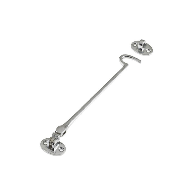 High quality image of the Zoo Hardware - Cabin Hook (Heavyweight) 10" - Polished Chrome | Sku. zab64cp | available to order from Trade Door Handles.