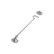 High quality image of the Zoo Hardware - Cabin Hook (Heavyweight) 10" - Satin Chrome | Sku. zab64sc | available to order from Trade Door Handles.