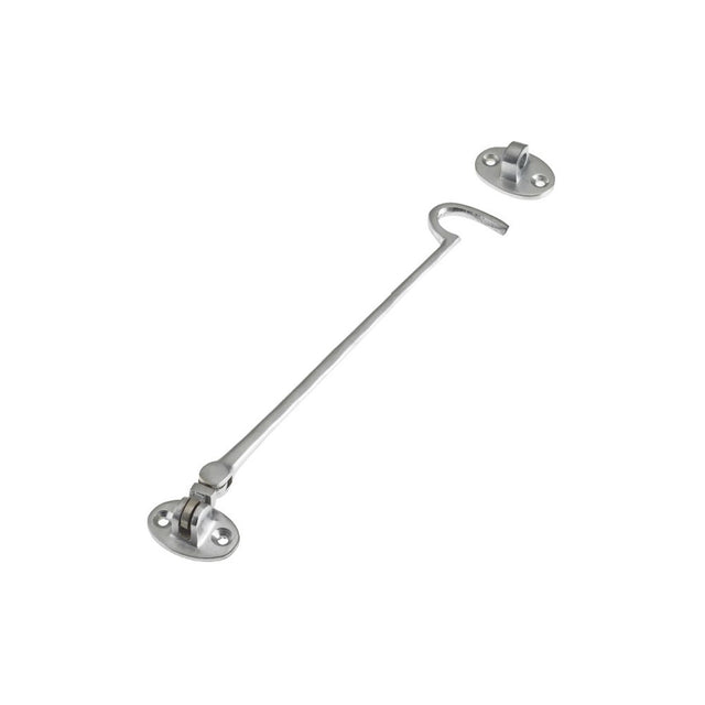 High quality image of the Zoo Hardware - Cabin Hook (Heavyweight) 10" - Satin Chrome | Sku. zab64sc | available to order from Trade Door Handles.
