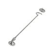 High quality image of the Zoo Hardware - Cabin Hook (Heavyweight) 12" - Polished Chrome | Sku. zab65cp | available to order from Trade Door Handles.