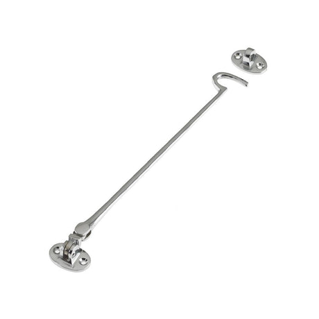 High quality image of the Zoo Hardware - Cabin Hook (Heavyweight) 12" - Polished Chrome | Sku. zab65cp | available to order from Trade Door Handles.