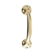 High quality image of the Zoo Hardware - Victorian Bow Handle - 6" - Polished Brass | Sku. zab83 | available to order from Trade Door Handles.