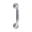 High quality image of the Zoo Hardware - Victorian Bow Handle - 6" - Satin Chrome | Sku. zab83sc | available to order from Trade Door Handles.