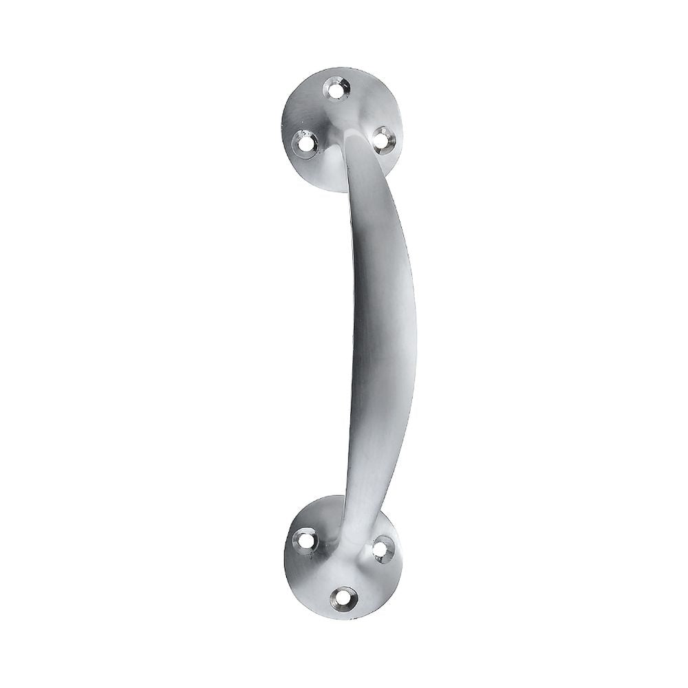 High quality image of the Zoo Hardware - Victorian Bow Handle - 6" - Satin Chrome | Sku. zab83sc | available to order from Trade Door Handles.