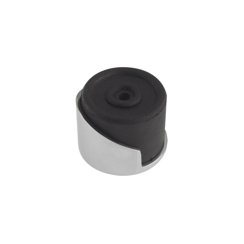 High quality image of the Zoo Hardware - Round Floor Mounted Door Stop - Polished Chrome | Sku. zab85cp | available to order from Trade Door Handles.