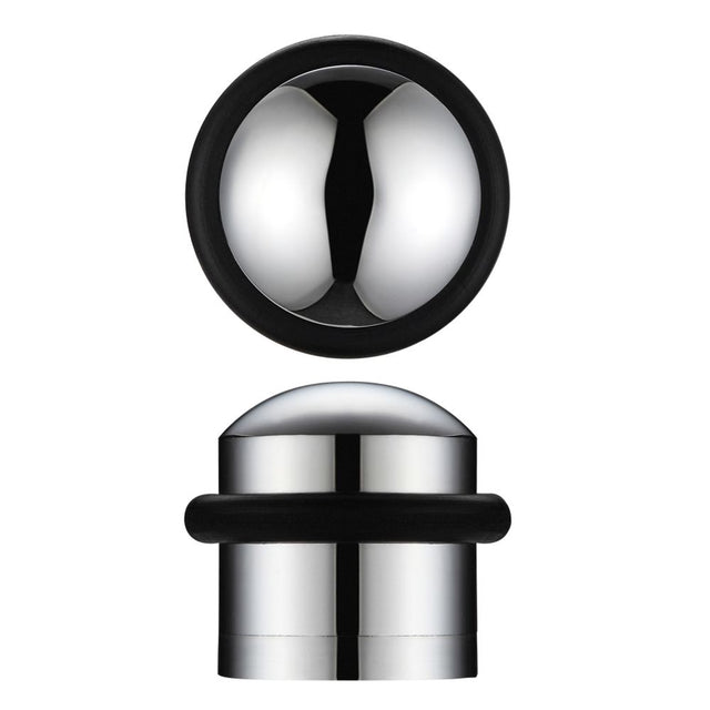 High quality image of the Zoo Hardware - Domed Floor Mounted Door Stop - 31mm Dia 35mm Proj - Polished Chrome | Sku. zab86cp | available to order from Trade Door Handles.