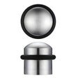 High quality image of the Zoo Hardware - Domed Floor Mounted Door Stop - 31mm Dia 35mm Proj - Satin Chrome | Sku. zab86sc | available to order from Trade Door Handles.