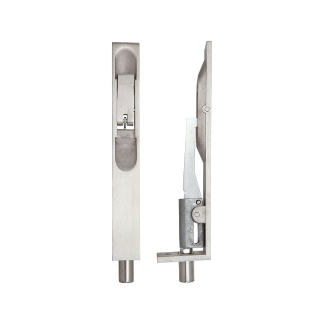 High quality image of the Zoo Hardware - Lever Action Flush Bolt 20 x 150mm - Stain Stainless Steel | Sku. zas02ss | available to order from Trade Door Handles.