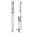 High quality image of the Zoo Hardware - Lever Action Flush Bolt - Radius 20 x 203mm - Stain Stainless Steel | Sku. zas03rss | available to order from Trade Door Handles.