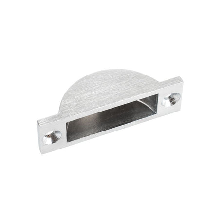 High quality image of the Zoo Hardware - 62x19mm Easy Clean Socket t/s ZAS Flush Bolts - c/w Fixings, Finish - Satin Chrome | Sku. zas04-sc | available to order from Trade Door Handles.