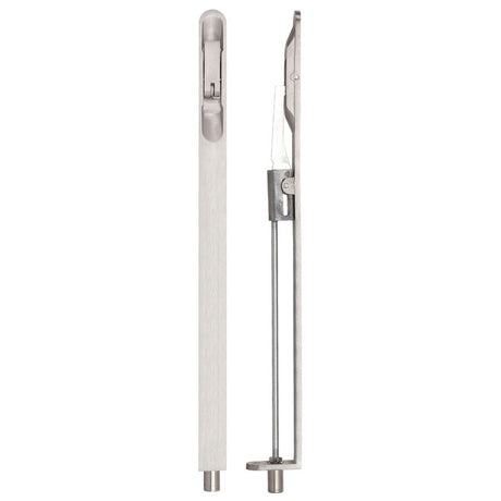 High quality image of the Zoo Hardware - Lever Action Flush Bolt Radius 20mm x 305mm - Stain Stainless Steel | Sku. zas05rss | available to order from Trade Door Handles.