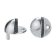 High quality image of the Zoo Hardware - Door Stop - Floor Mounted Oval - 45mm - Stain Stainless Steel | Sku. zas06bss | available to order from Trade Door Handles.
