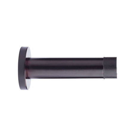High quality image of the Zoo Hardware - Door Stop - Cylinder - 70mm Projection With Rose - PVD Etna Bronze | Sku. zas07-etb | available to order from Trade Door Handles.