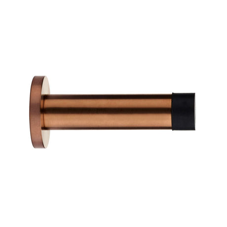 High quality image of the Zoo Hardware - Door Stop - Cylinder - 70mm Projection With Rose - PVD Satin Bronze | Sku. zas07-pvdbz | available to order from Trade Door Handles.