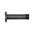 High quality image of the Zoo Hardware - Door Stop - Cylinder - 70mm Projection With Rose - Black | Sku. zas07-pvdgh | available to order from Trade Door Handles.