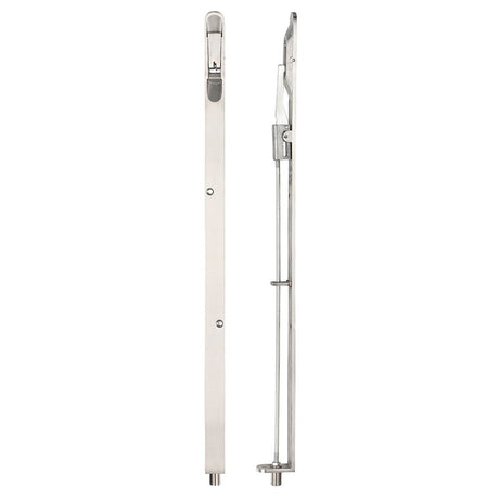 High quality image of the Zoo Hardware - Lever Action Flush Bolt 20 x 457mm Radius - Stain Stainless Steel | Sku. zas12rss | available to order from Trade Door Handles.