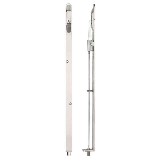 High quality image of the Zoo Hardware - Lever Action Flush Bolt 20 x 457mm Radius - Stain Stainless Steel | Sku. zas12rss | available to order from Trade Door Handles.