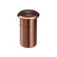 High quality image of the Zoo Hardware - Dust socket for flush bolt-concrete 20x38mm - PVD Satin Bronze | Sku. zas14-pvdbz | available to order from Trade Door Handles.