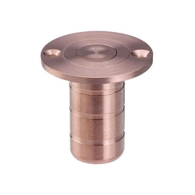 High quality image of the Zoo Hardware - Dust socket for flush bolt-to Suit Wood - Rose Gold Finish | Sku. zas14a-trg | available to order from Trade Door Handles.