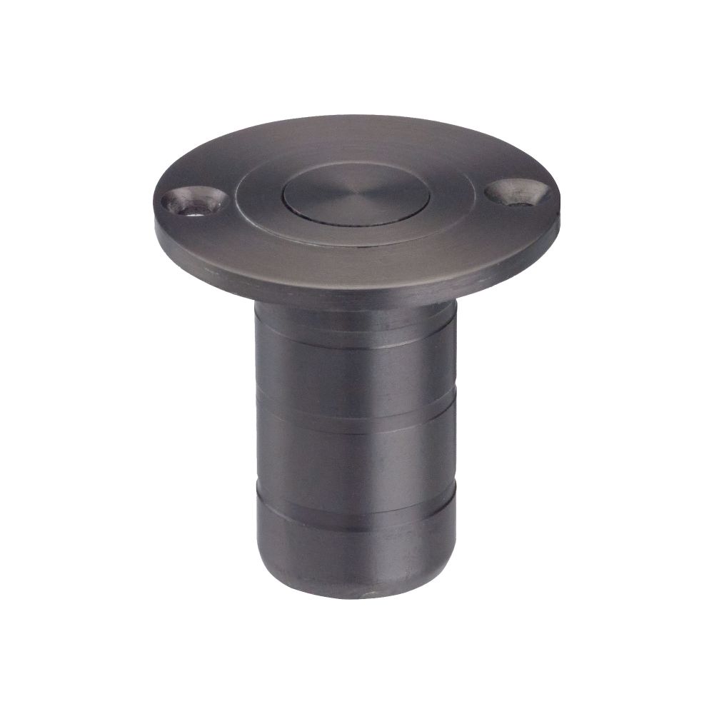 High quality image of the Zoo Hardware - Dust Socket for Flush Bolts - Wood 20mm dia. x 38mm PVDGH - Graphite - Black | Sku. zas14apvdblk | available to order from Trade Door Handles.