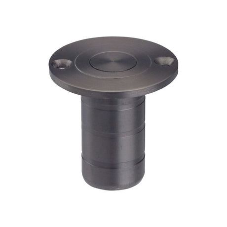 High quality image of the Zoo Hardware - Dust Socket for Flush Bolts - Wood 20mm dia. x 38mm PVDGH - Graphite - Black | Sku. zas14apvdblk | available to order from Trade Door Handles.