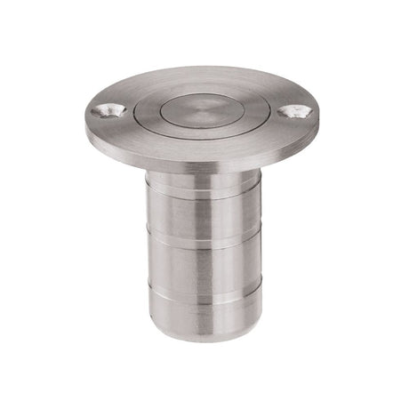 High quality image of the Zoo Hardware - Dust Socket for Flush Bolts - Wood 20mm dia. x 38mm - Stain Stainless Steel | Sku. zas14ass | available to order from Trade Door Handles.