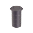 High quality image of the Zoo Hardware - Dust Socket for Flush Bolts - Concrete 20mm dia. x 25mm - Black | Sku. ZAS14PVDBLK | available to order from Trade Door Handles.