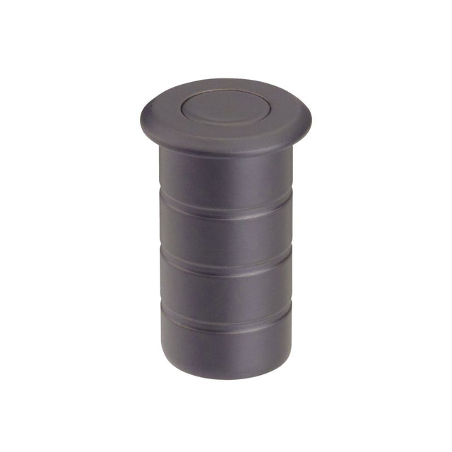 High quality image of the Zoo Hardware - Dust Socket for Flush Bolts - Concrete 20mm dia. x 25mm - Black | Sku. ZAS14PVDBLK | available to order from Trade Door Handles.