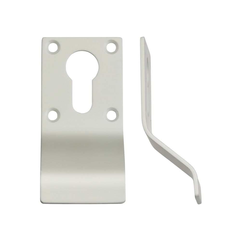 High quality image of the Zoo Hardware - Cylinder Latch Pull - Euro Profile - 88mm x 43mm - PCW | Sku. zas16-pcw | available to order from Trade Door Handles.