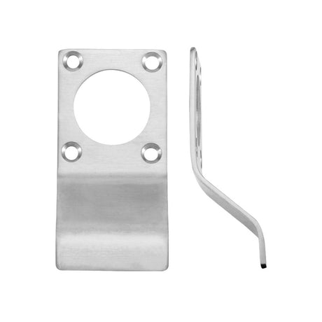 High quality image of the Zoo Hardware - Cylinder Latch Pull - Round Profile - 88mm x 43mm - Stain Stainless Steel | Sku. zas18ss | available to order from Trade Door Handles.